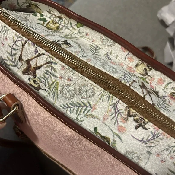 RARE Bambi Dooney & Bourke Tote - Picture 5 of 8